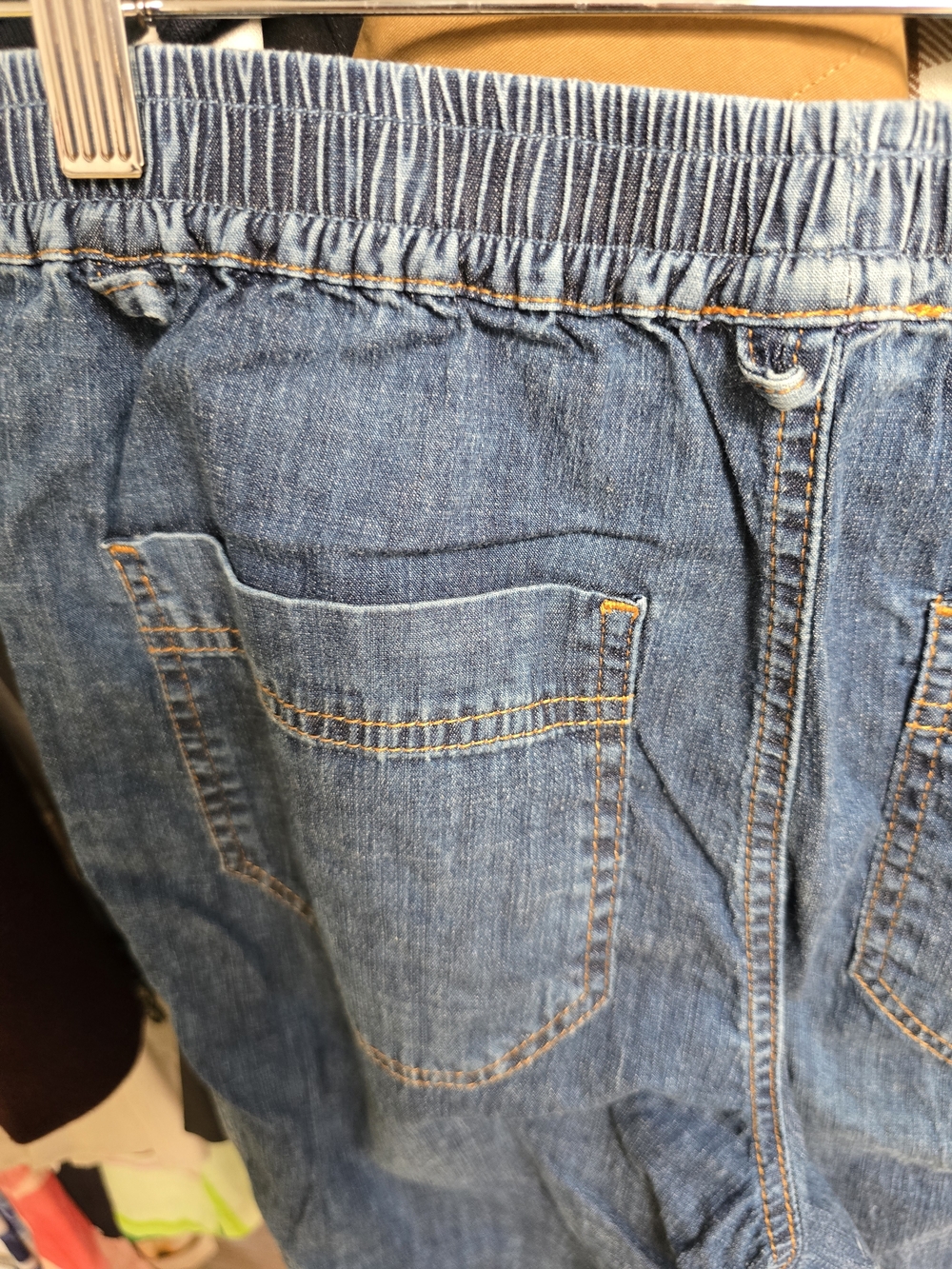 NWoT Lilla P Relaxed Denim Pants Jeans xs - Picture 9 of 11